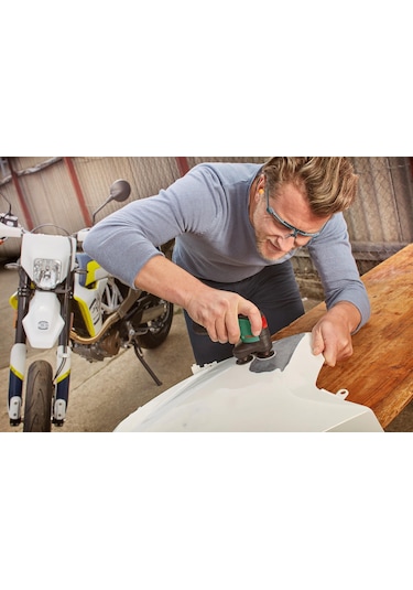 Bosch EasyCurvSander 12 2.5Ah Tek Akü Diskli Zımpara ve Polisaj Makinesi - 06039C9002