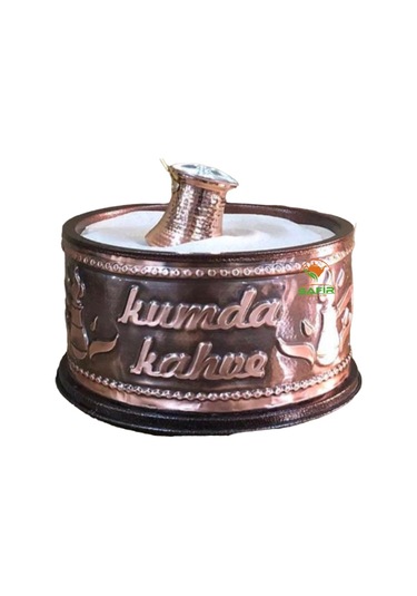 Yuvarlak Kumda Kahve Bakır Kumda Kahve Makinesi Kumda Kahve Safir