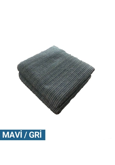 Suga Ekstra Kalın Nefes Alabilen Zemin Halısı 250x400 Cm 3,2 Kg Mavi