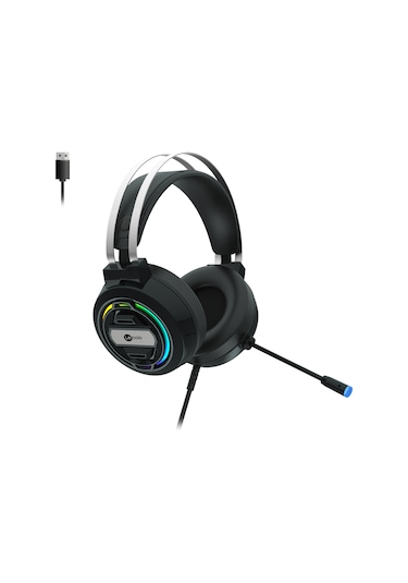 Lecoo HT401 Kablolu USB 2.0 RGB Mikrofonlu Kulak Üstü Gaming Kulaklık