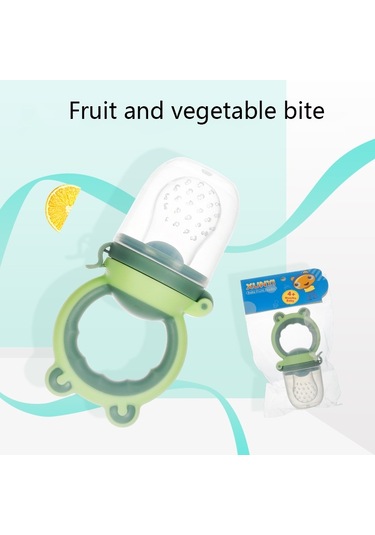 Sones Bebek Meyve Ve Sebze Gıda Takviyesi Gıda Meyve Isırık Çantası S Yeşil