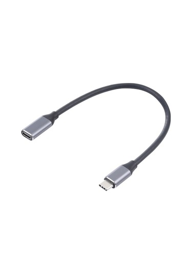 Flybuy Usb-c Erkek - Usb-c Dişi Adaptör, 25 Cm Kablo Uzunluğu