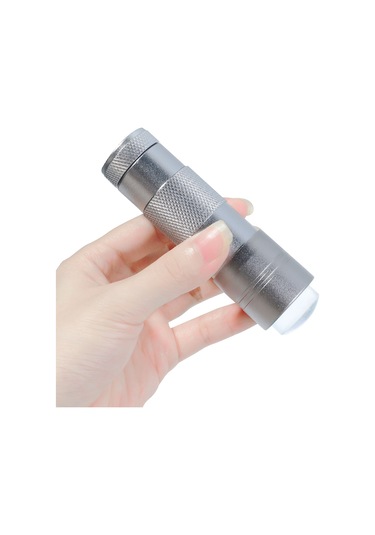 Leezsing Mini Ultraviyole Tırnak Işığı Taşınabilir Silikon Tırnak Pres Kürleme Lambası El Tipi Led'ler Tırnak Kurutma Işığı Manikür Aletleri