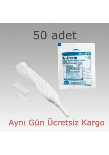 Nulife U-Drain Prezervatif Sonda 1 Kutu - 50 Adet