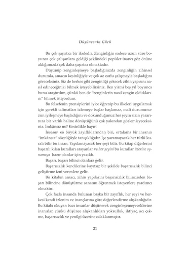 Düşün ve Zengin Ol - Napoleon Hill  Altın Kitaplar