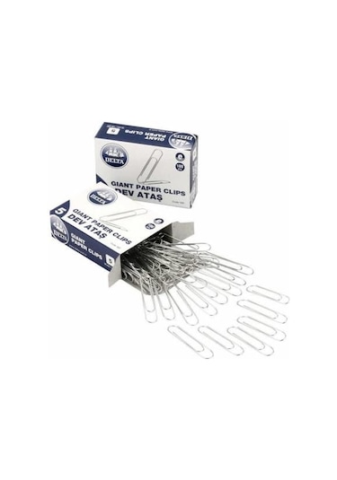 Delta No 5 Dev Ataş 1 Paket 100 Lü 10 Kutu