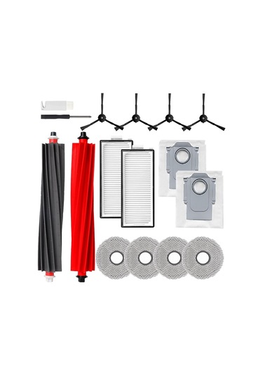 Savoringdetails Roborock Qrevo Master Robot Süpürge Ana Yan Fırçaları İçin