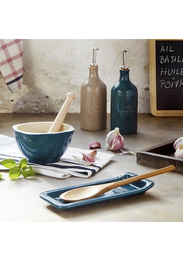 Emile Henry Yağdanlık 400 Ml Kırmızı/burgundy -340215 - Ekru/clay