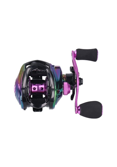 Wezone Metal Baitcasting Makinesi 8.1 Hız Oranı 12 Seviye Manyetik Fren Tüm Su Tipleri Uyumlu Sağ El