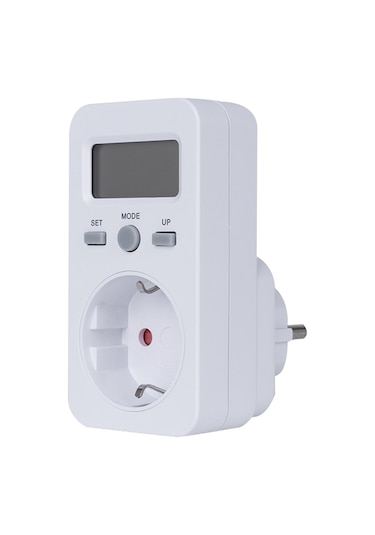 Symbee Akıllı Enerji Takvimi, Elektrik Tüketim Ve Maliyet Ölçer, 4 Görüntü Modu, Lcd Ekran, Ab Fiti 230v , Pmb03