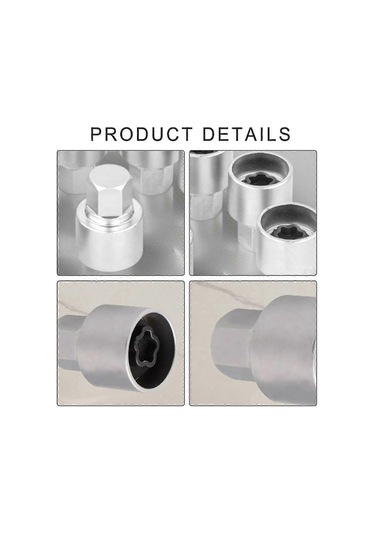 Bmw 1 3 4 5 6 7 Serisi Lastik Tekerlek Kilidi Hırsızlık Önleyici Vida Bijon Somunu Cıvatası 41 1hc.