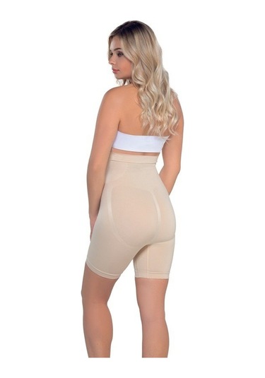 Emay Önden Agraflı Paçalı Boxer Korse 2087 Ten