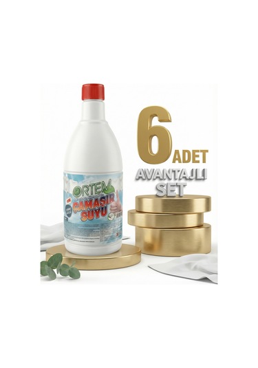 Ortem Çamaşır Suyu 6x1 Kg Diğer