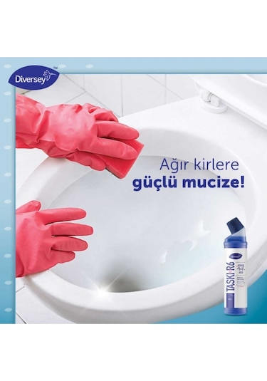 Diversey Taski Room Care R6 Ağır Kirler Için Klozet Temizlik Ürünü 750 ML x 6