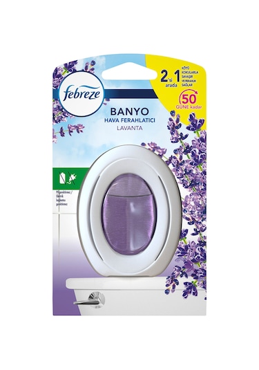 Febreze Hava Ferahlatıcı Banyo Kokusu Lavanta 7.5 ML