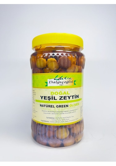 Dalgıçoğlu Pembe Zeytin Ayvalık Yeşil Zeytin Al Yanak 750 G