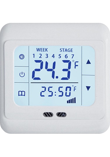 Reedark Isıtma Kontrol Cihazı 0-99 C Dokunmatik Ekran 16a 220v Yer Isıtması, Elektrikli Folyo Ve Kablo Kontrolü