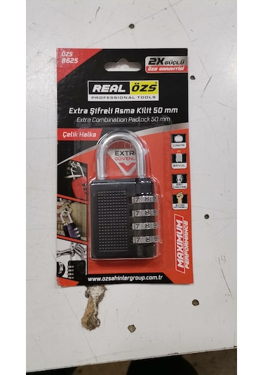 Real Özs Extra Şifreli Asma Kilit 50 MM