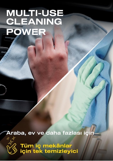 Nasiol Magic Apc Araç içi Çok Amaçlı Sprey Temizleyici 500 ML