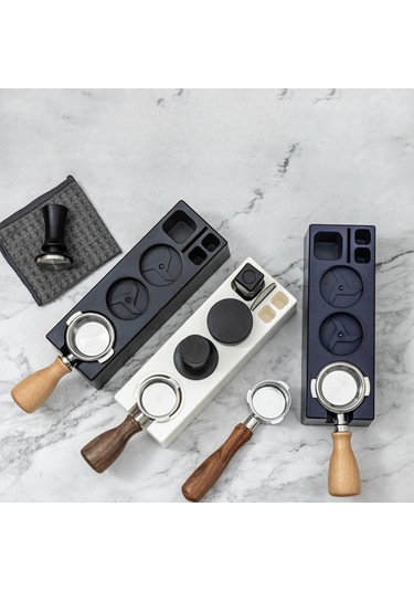 Suntek 51/54/58mm Espresso Sabotaj Portafiltreleri Için Beyaz