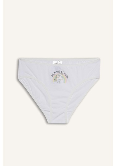 Defacto Kız Çocuk Desenli 3lü Slip Külot F8725a825aupn435 Pembe