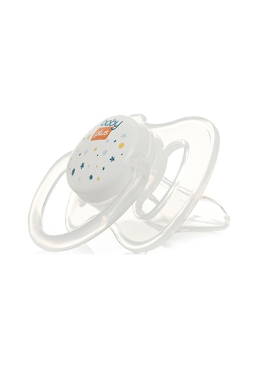 Baby Plus Tekli Damaklı Emzik Beyaz 18-36 Ay BYP-315 Beyaz