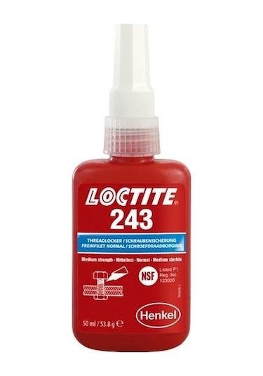 Loctite 243 Orta Mukavemetli Cıvata Sabitleyici 50 ML - 1677003