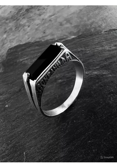 Monıchev Jewelry 925 Ayar Gümüş Ortodoks Halkası "kurtar Ve Koru" 244584829 Gri