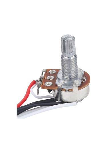 Hfambition Elektro Gitar Telsiz Kablosu - 2 Ses 1 Ton 1 Jack, 3 Pervane Anahtarı, Gürültü Azaltıcı Bakır Shaft, Kolay Kurulum