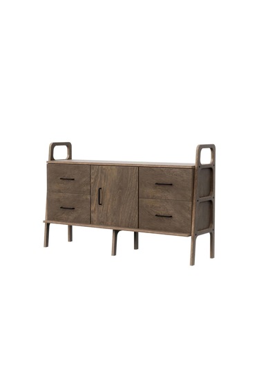 Woodesk Tesoro, Ahşap, Dolap Ve Konsol, 140x90, Ceviz Renk