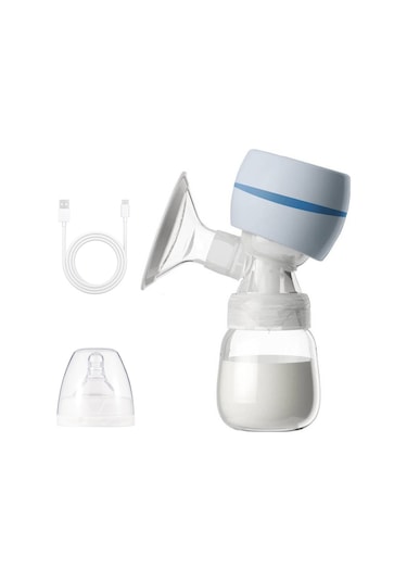 Yaleker Taşınabilir Elektrikli Göğüs Pompası - 2 Mod, 9 Emiş Seviyesi, Sessiz, 180ml Şişe