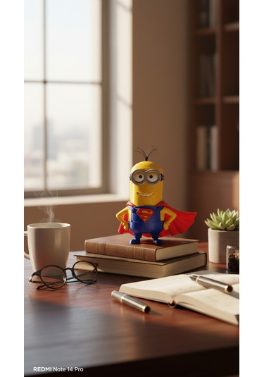 Superman Minion Figür 14 Cm