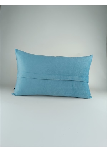 Mrs.gugar Turkuaz Dikdörtgen Kırlent Kılıfı