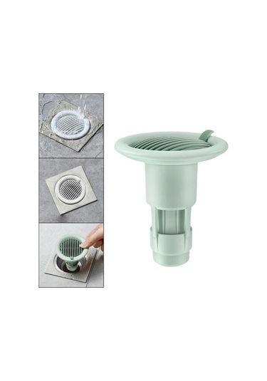 Didadodo Suntek Duş Yer Sifonu Kanalizasyon Çekirdek Drenaj Banyo Mutfak, Küçük Model 11.8x5cm Çift Kişilik