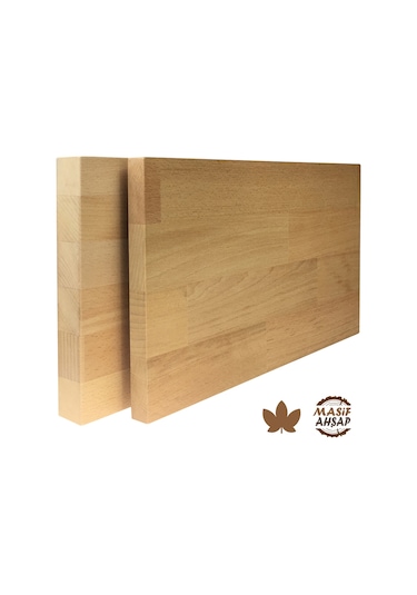 Kayın Ahşap Plaka - 1. Sınıf Masif Panel
