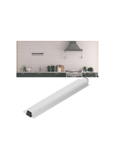 Geeroyoo Alüminyum Duvar Tipi Bilet Tutucu - Anti-değişimli, Kırıcı Yok, Mermerli İç, Mutfak/bar İçin 40cm Diğer