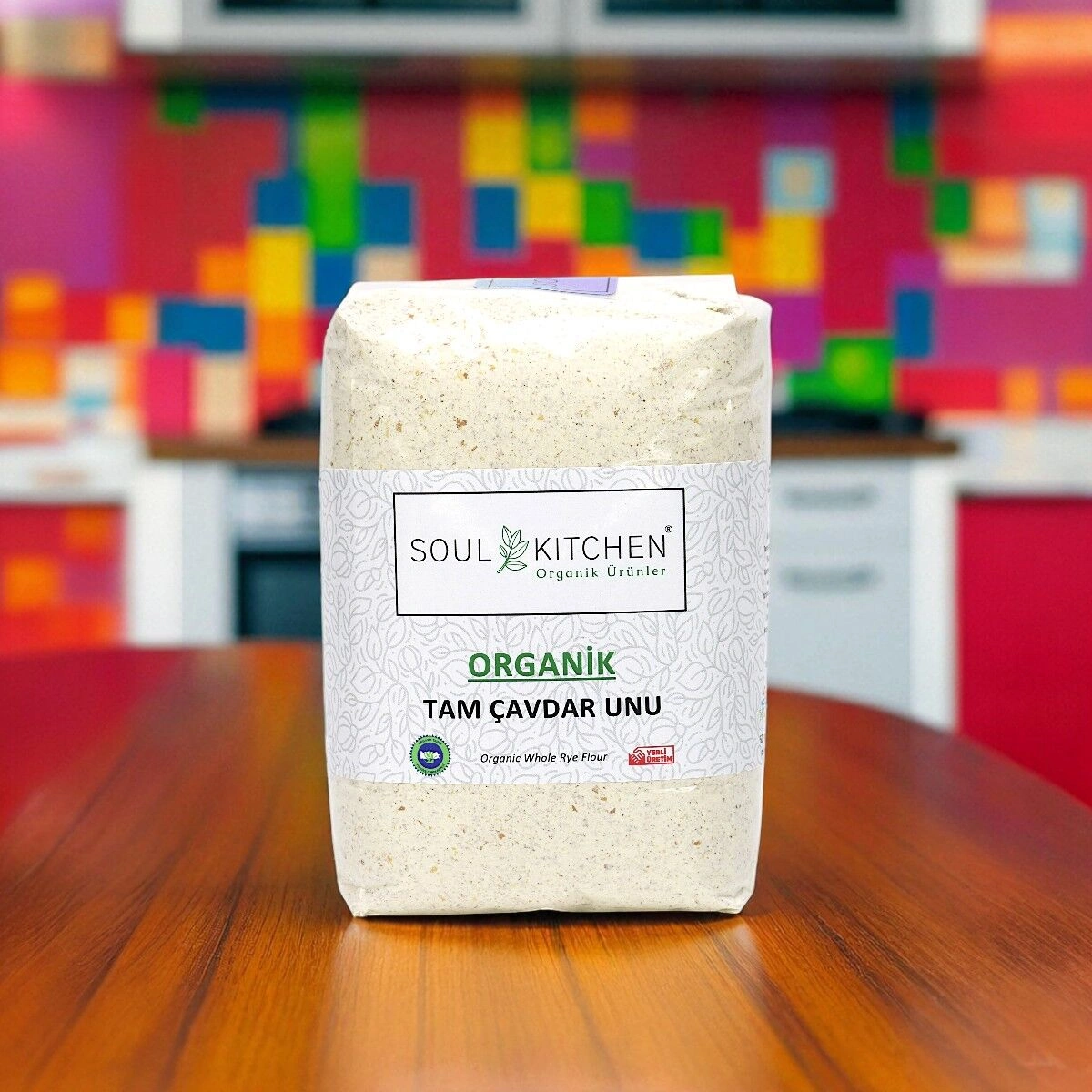 Soul Kitchen Organik Tam Çavdar Unu  500 G