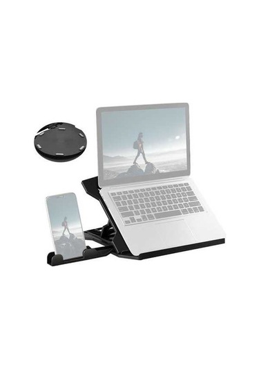 Ulzyvf Katlanabilir 8 Seviye Yükseklik Ayarlı Taşınabilir Dizüstü Standı - 25-40cm Diğer