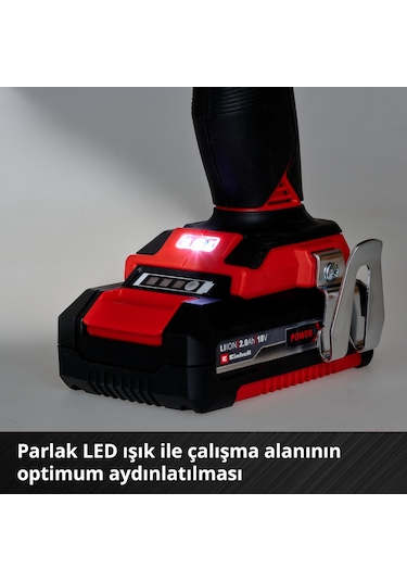 Einhell TP-CD 18/50 Li-i BL Kit (2x2,0Ah) Çift Akülü Darbeli Vidalama - 4513940