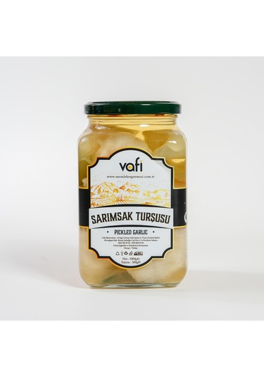 Vafi Turşu Serisi Sarımsak Turşusu 1000cc-500gr-8482
