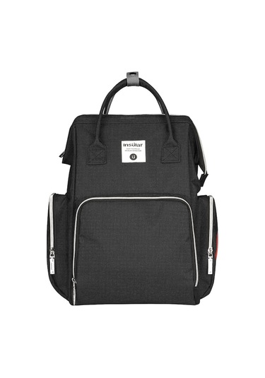 Ebitda Xindoker Su Geçirmez Çantayı Seç - Güçlü Kapasiteli Anne Bebek Çantası Siyah Siyah