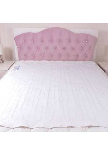 Omak Tek Kişilik Elektrikli Battaniye(90x145)-CE Kalite Belgeli Beyaz