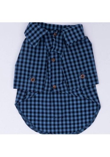 Pawstar Luss Mavi Kedi Ve Küçük Irk Köpek Gömleği