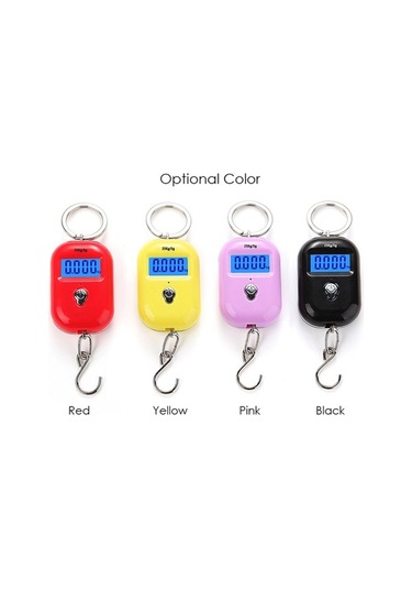 Pazly Taşınabilir Dijital Baskül - 25kg Kanca Terazi, Valiz Balık Alışveriş İçin Çok Amaçlı