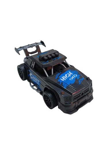 Sürtmeli Yarış Arabası - Siyah