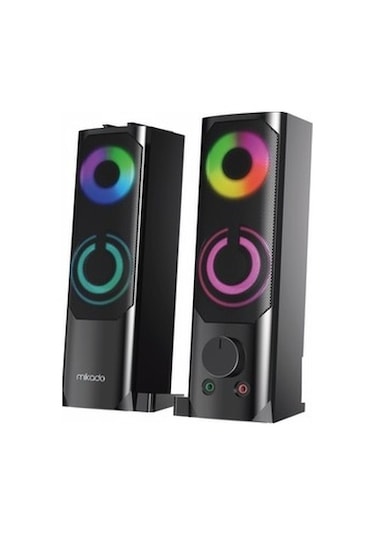 Mikado Md-s102 Siyah 2x3w Kablolu Ses Sistemi