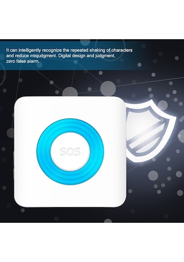 Supermarket1 Etiger Es-s6a 433mhz İç Mekan Stroboskop Alarm Sireni 85db 18650 Dahili Pil