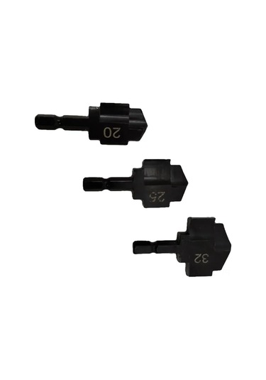 Samdoo 3 Parça Ppr Su Borusu Delme Aleti Seti - 20/25/32 Mm Boru Delici İsteği Uygun