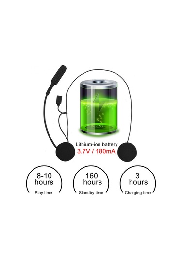 Cbtx Global Bt8 Motosiklet Kaskı Bluetooth Kulaklığı