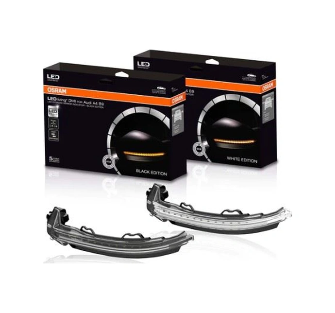 Ledriving Audi A4 Dinamik Ayna Sinyali - White Audi A4 B9 2016- Audi A5 F5 2016-
